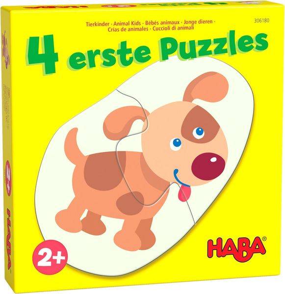 HABA - 4 erste Puzzles - Tierkinder
