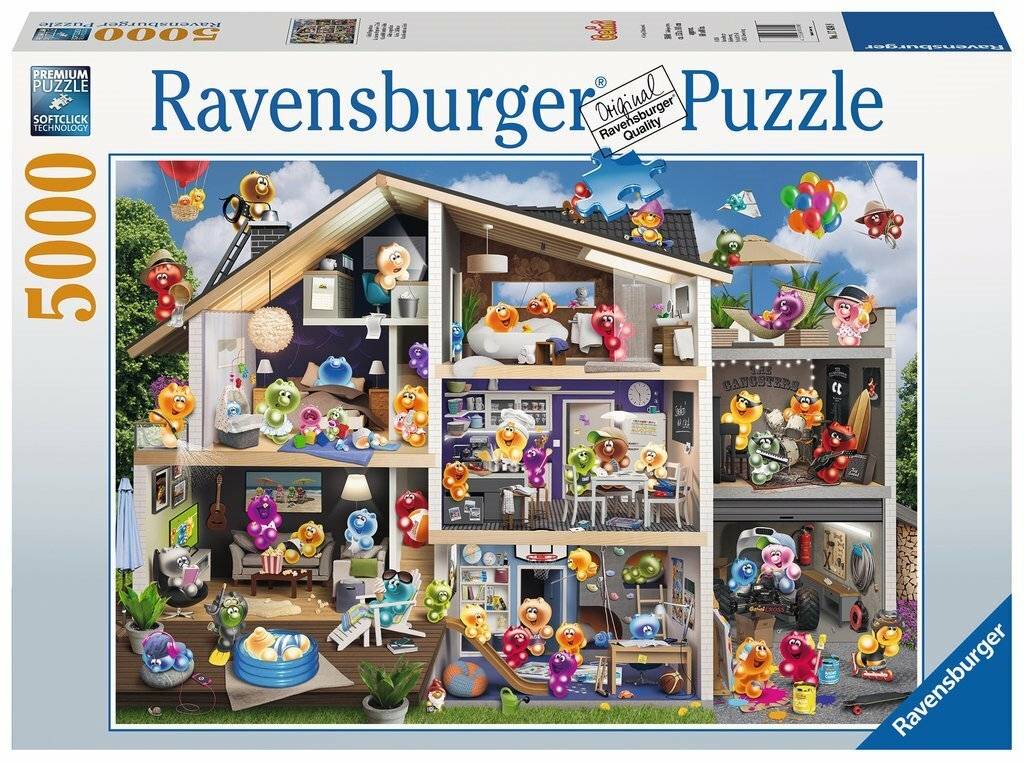 RAVENSBURGER Puzzle Haus für Gelini 5000 Teile