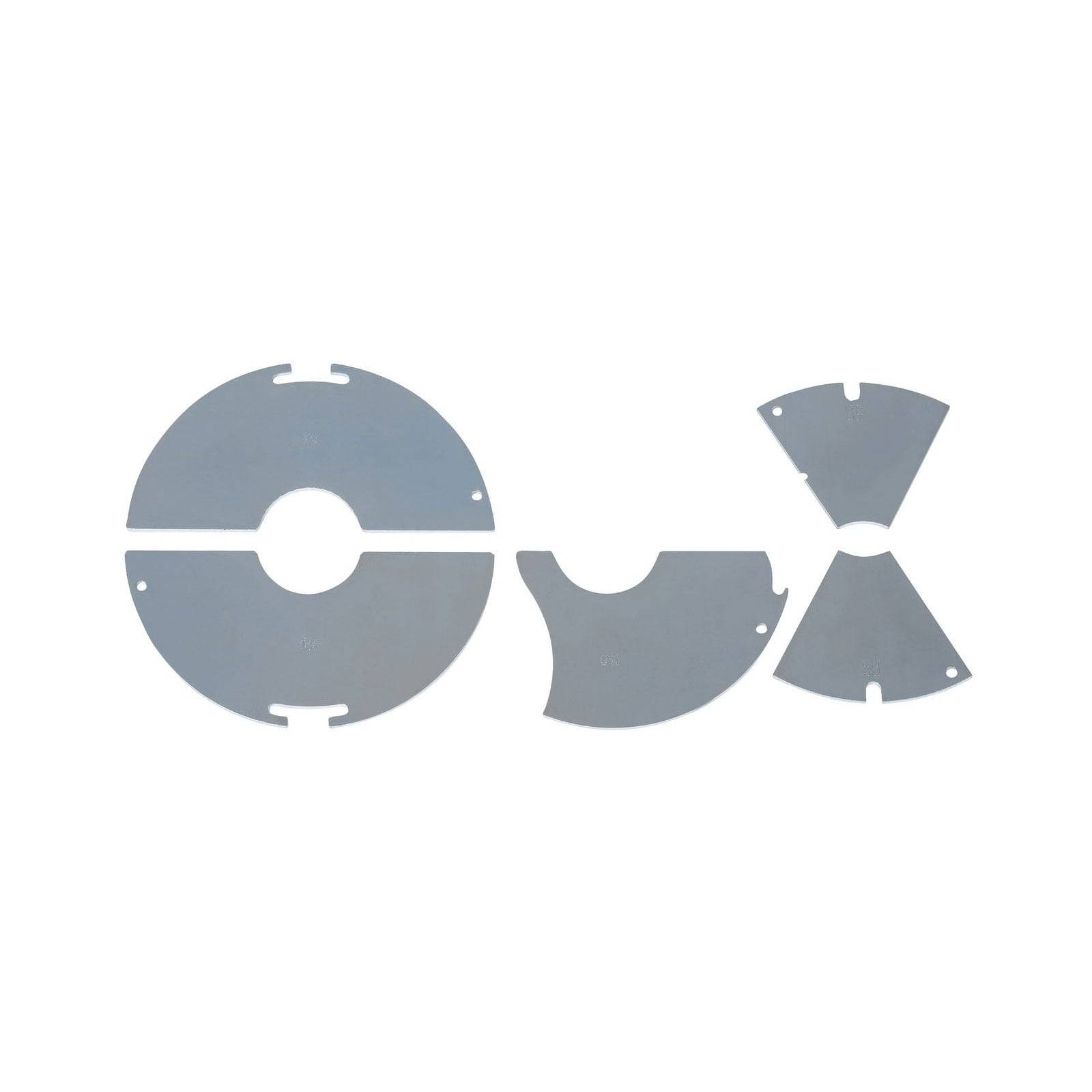 ROTHENBERGER Reduktionsspanneinsatz für P160 Sani, 50mm, 4 Halbschalen - 54084