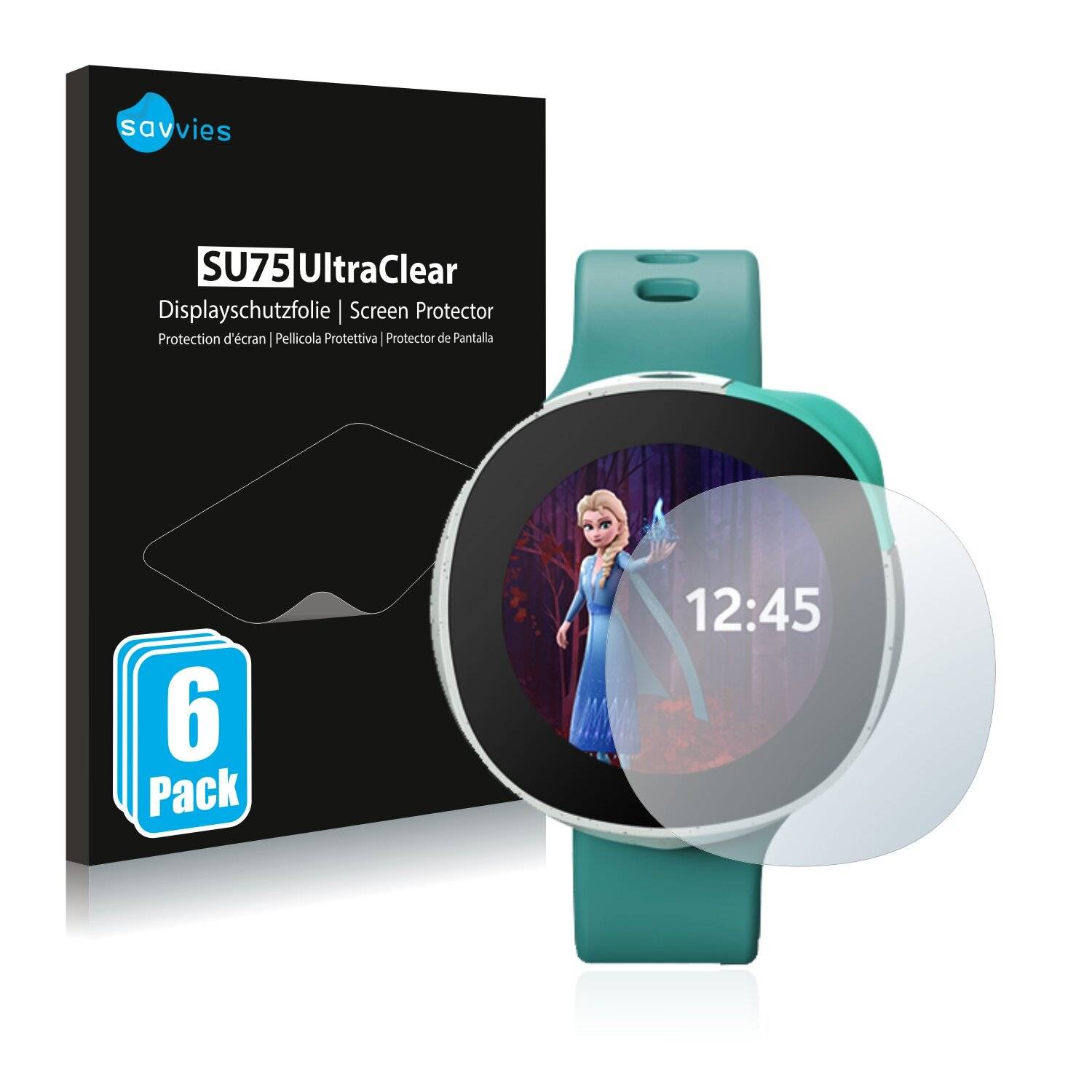 6x Savvies SU75 Displayschutzfolie für Vodafone