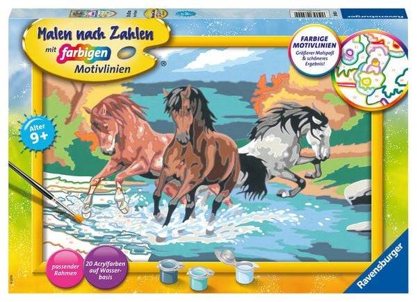 Ravensburger - Malen nach Zahlen - Stolze Wildpferde