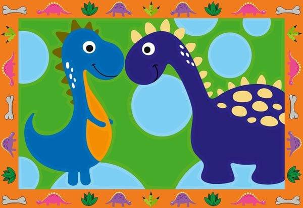 Ravensburger Malen nach Zahlen 28694 - Land der Dinosaurier - Kinder 5-7 Jahren