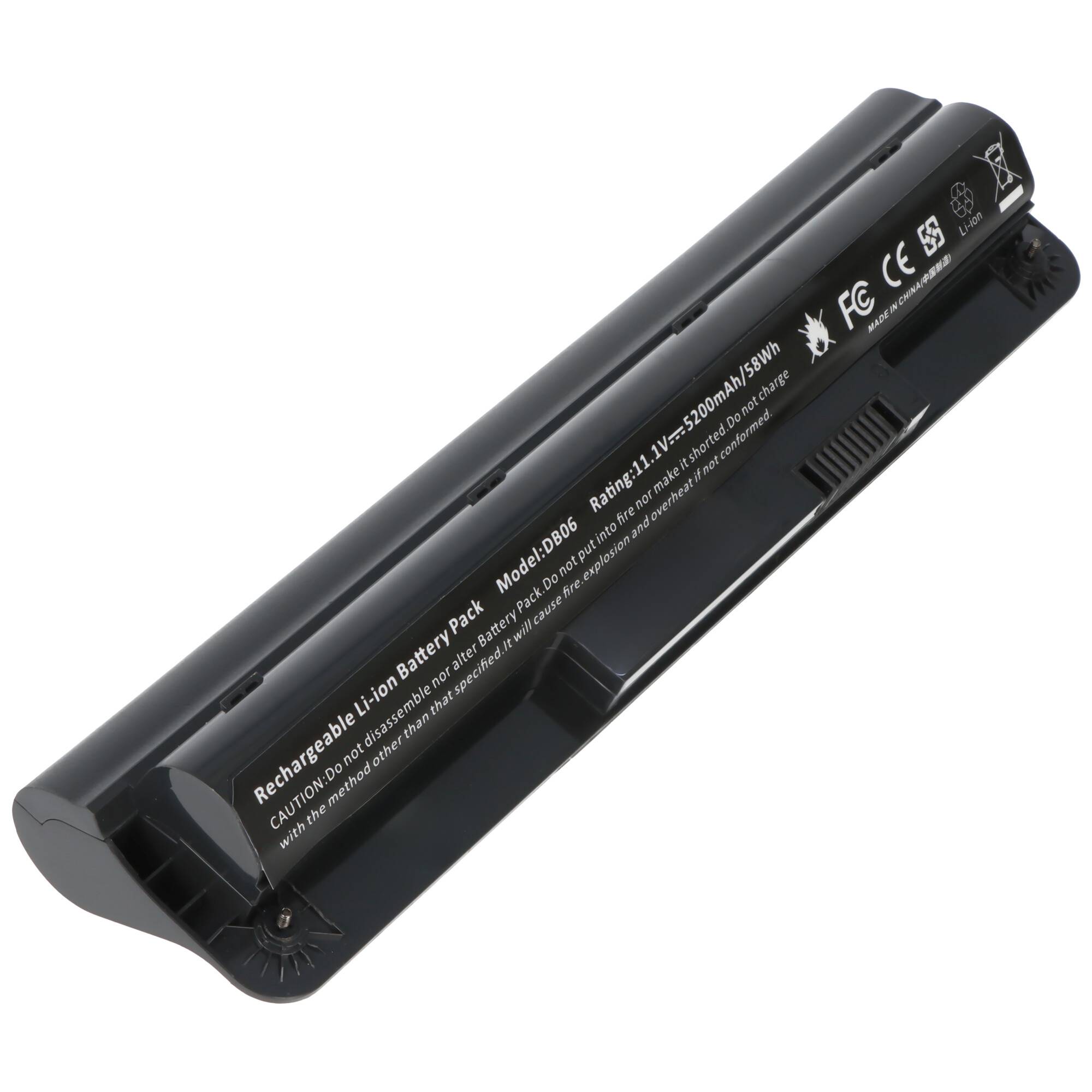Akku passend für HP ProBook 11 G1, Li-ion, 11,1V, 5200mAh, 57,7Wh, schwarz