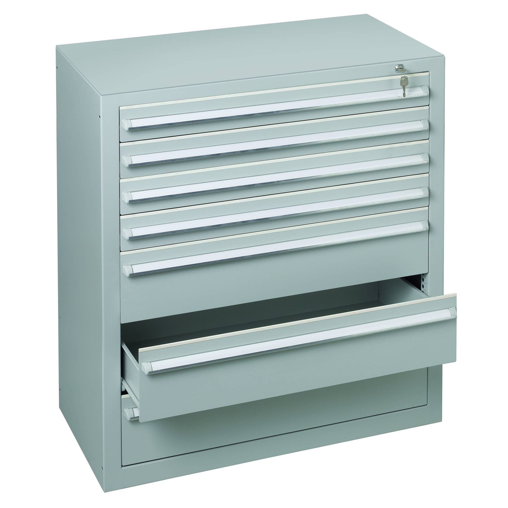 SCHULTE Schubladenblock 36267 110cm 4+3Schübe lgr/lgr