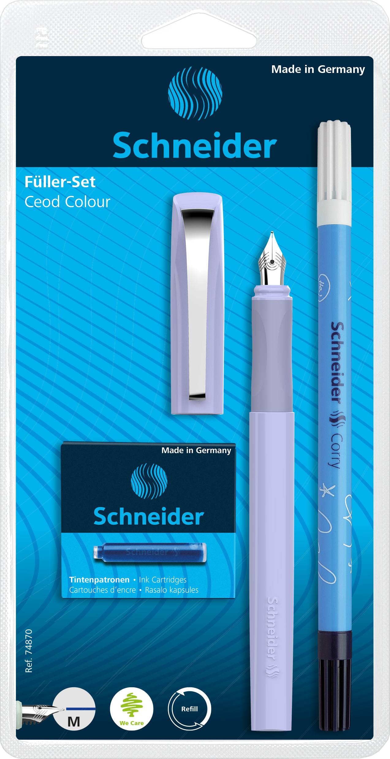 Schreibgeräteset Füllhalter Ceod Colour