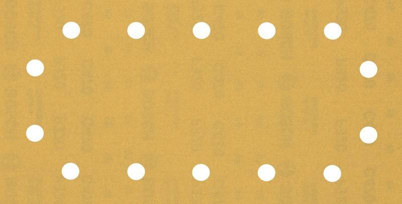 Ein hellbrauner Hintergrund zeigt ein Raster mit gleichmäßig verteilten weißen Punkten.