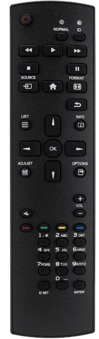 Iiyama RC remote V09 Ersatzfernbedienung