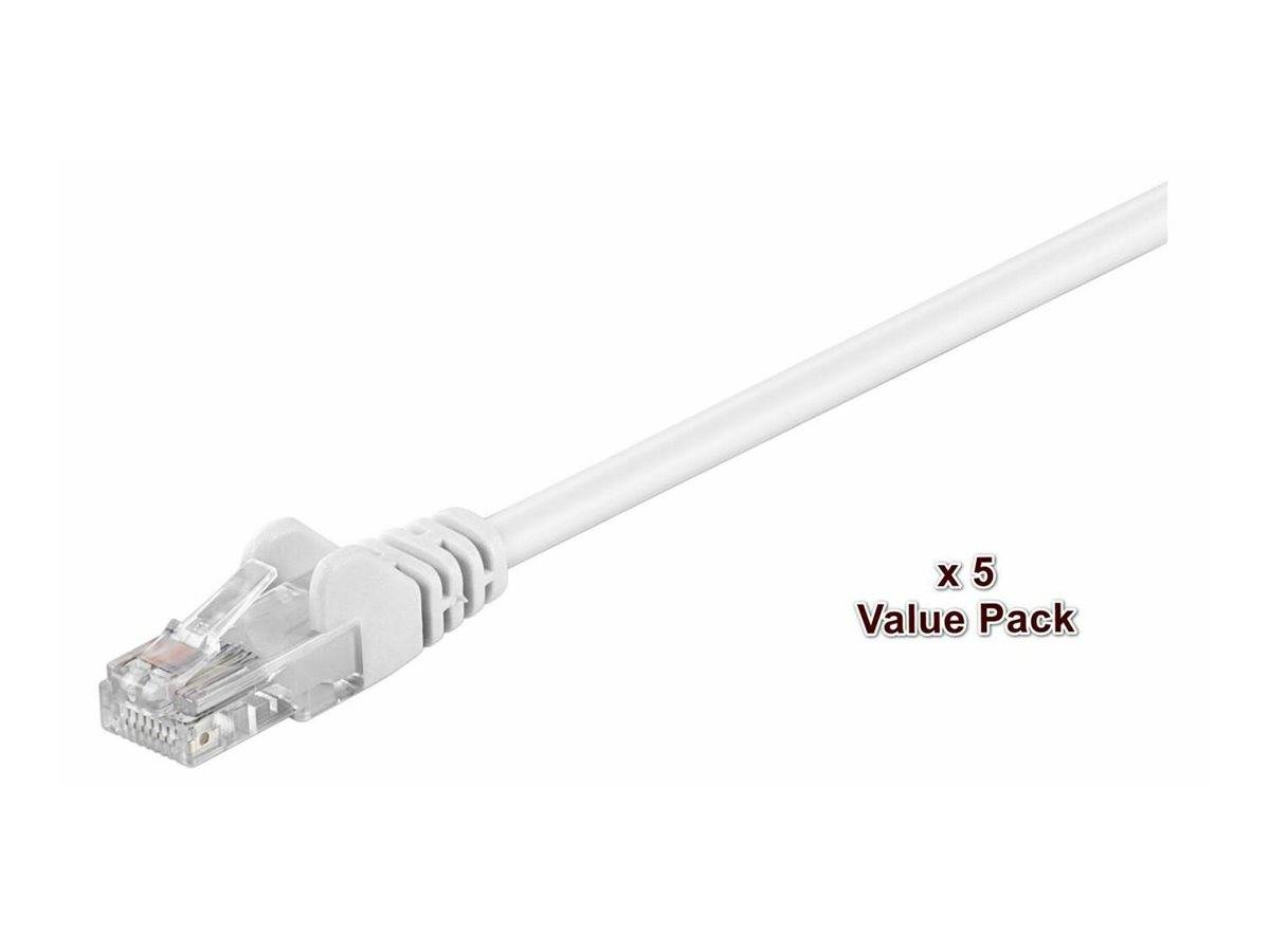 MicroConnect Value Pack - Netzwerkkabel - RJ-45 (M)zu RJ-45 (M) - 15 m - 4.5 mm