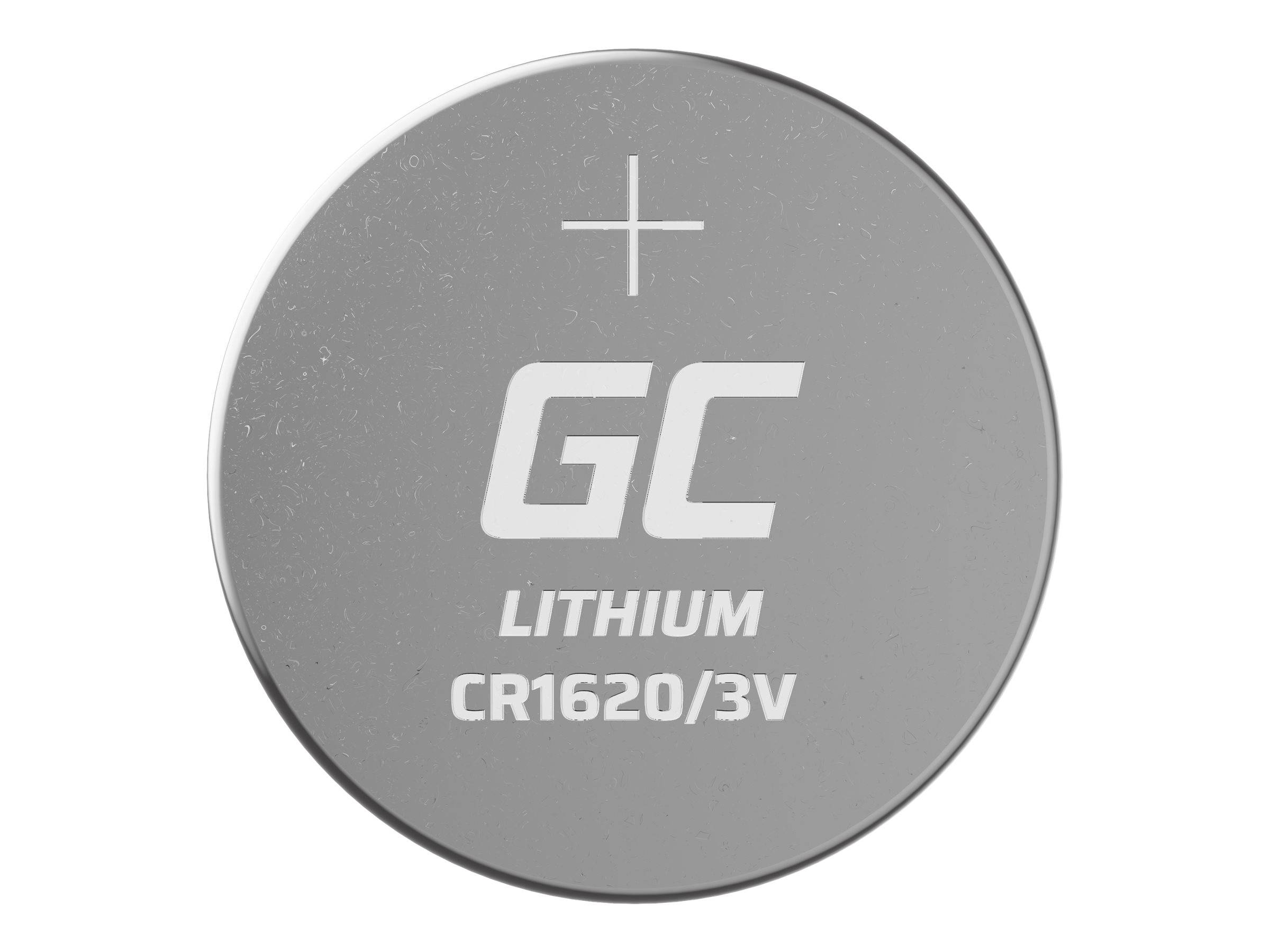 Green Cell - Batterie 5 x CR1620 - Li - 70 mAh