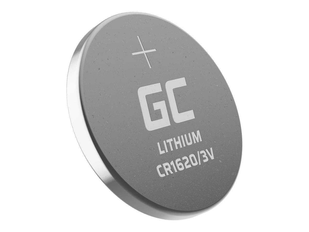 Green Cell - Batterie 5 x CR1620 - Li - 70 mAh