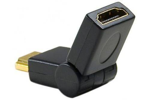 HDMI Adapter mit abwinkelbarem Stecker 180 Grad, 1 Achse