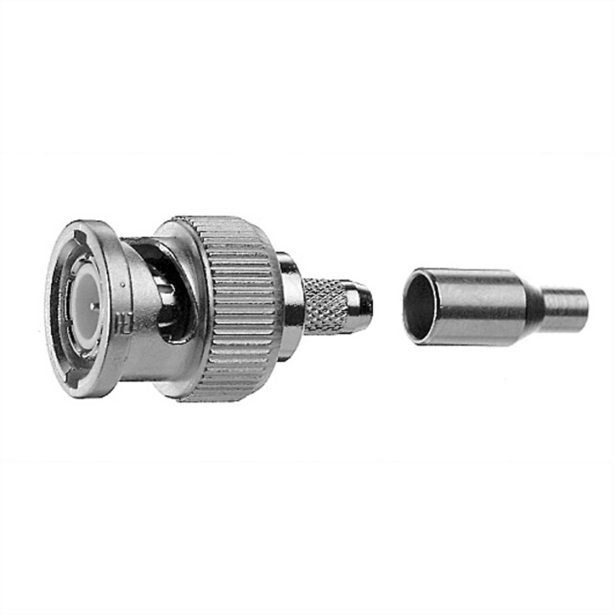 TELEGÄRTNER BNC-Crimpstecker 50 Ohm für RG-316/U