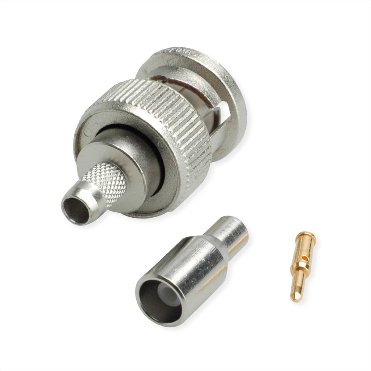TELEGÄRTNER BNC-Crimpstecker 50 Ohm für RG-316/U