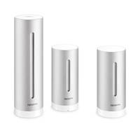 Netatmo NBU-NWS-NIM-EU, Silber, Innen-Luftdruck, Innen-Hygrometer, Innen-Thermometer, Außen-Barometer, Außen-Hygrometer,
