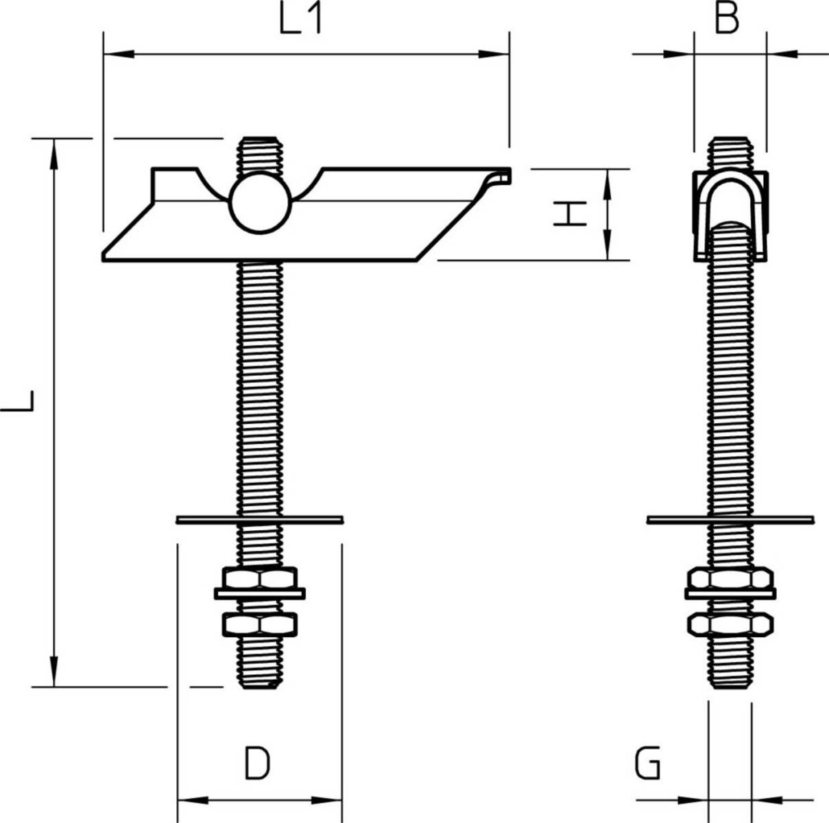 OBO Bettermann Kippdübel KD 8 100
