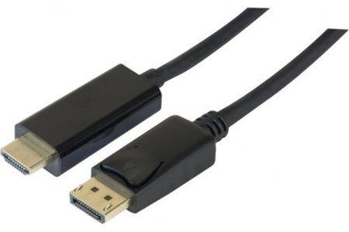DisplayPort 1.2 zu HDMI 1.4 Adapterkabel, DisplayPort St./ HDMI St. A, 3,0 m