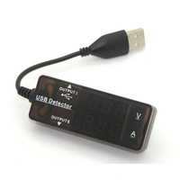 USB Ampere- / Voltmeter 2-fach USB Ampere- / Voltmeter 2-fach