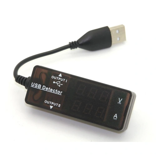 USB Ampere- / Voltmeter 2-fach USB Ampere- / Voltmeter 2-fach