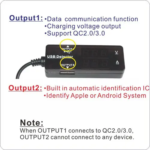 USB Ampere- / Voltmeter 2-fach USB Ampere- / Voltmeter 2-fach