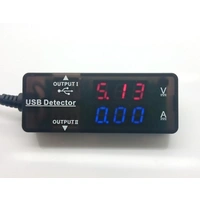 USB Ampere- / Voltmeter 2-fach USB Ampere- / Voltmeter 2-fach