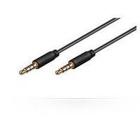 MicroConnect - Audiokabel - 4-poliger Mini-Stecker männlich zu 4-poliger Mini-Stecker männlich