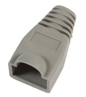 MicroConnect - Netzwerk-Cable-Boots - Grau (Packung mit 50)