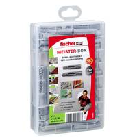 Fischer MEISTER-BOX UX/UX R, Spreizdübel, Beton, Metall, Kunststoff, Grau, 110 Stück(e), Box