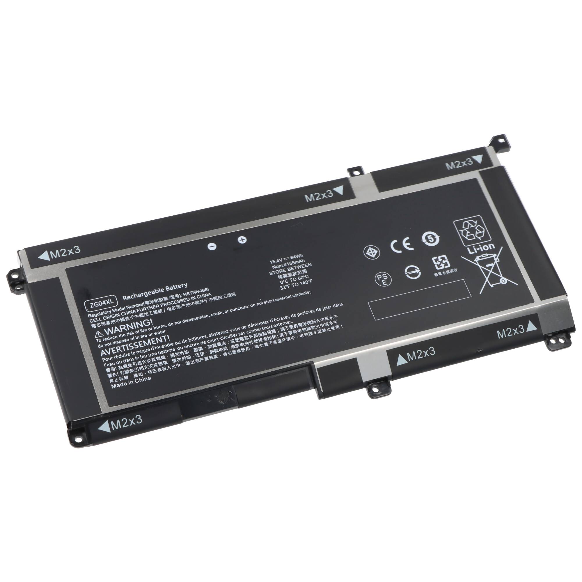 Akku passend für HP EliteBook 1050 G1, Li-Polymer, 15,4V, 4150mAh, 64Wh