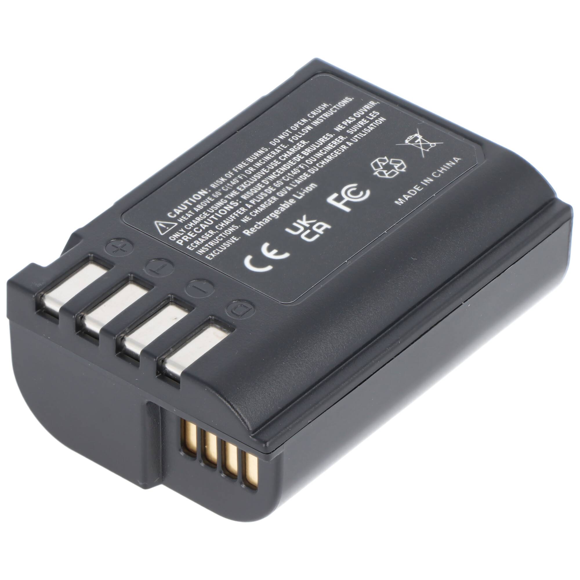 Akku passend für Panasonic DMW-BLK22, Li-Ion, 7,2V, 2280mAh, 16,4Wh, schwarz