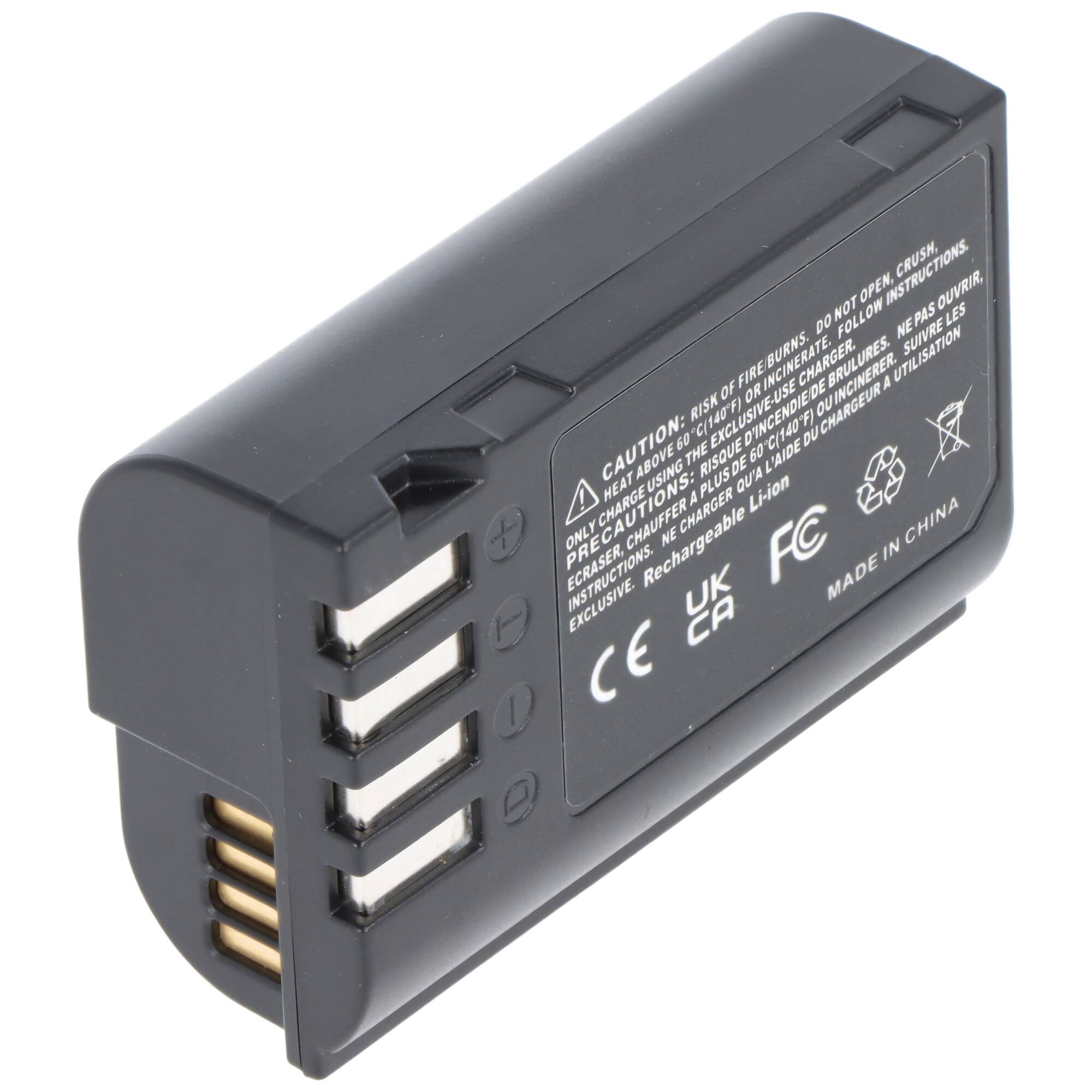 Akku passend für Panasonic DMW-BLK22, Li-Ion, 7,2V, 2280mAh, 16,4Wh, schwarz