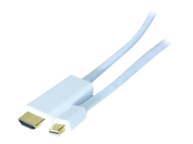 exertis Connect Adapterkabel - Mini DisplayPortmännlich zu HDMI männlich - 2 m -