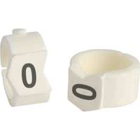 BRADY CORPORATION - Brady SCN-36-0, Schwarz, Weiß, Nylon, 50 Stück(e), RoHS, 0,9 mm, 1 cm