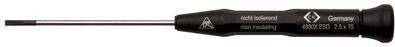 C.K ESD Schlitz-Schraubendreher Xonic Klingenbreite: 0.8 mm Klingenlänge: 60 mm DIN EN 61340-2 (T4880XES08)