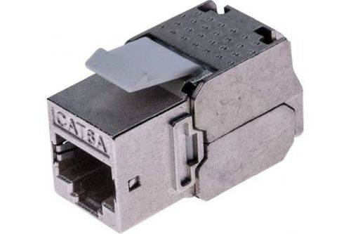 Dexlan Anschlussbuchse RJ45, Cat. 6A, STP, Keystone-Modul, DELTA und UL zertifiziert