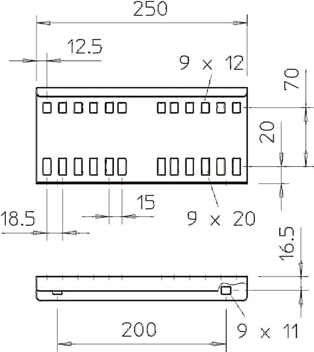 OBO Bettermann Längsverbinder LVG 110 FS