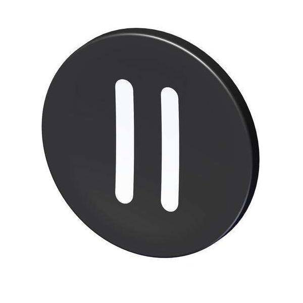 Stahl Tastenschild 8602/3 227754