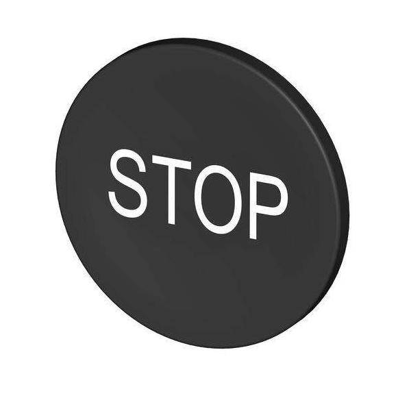 Stahl Tastenschild 8602/3 227806