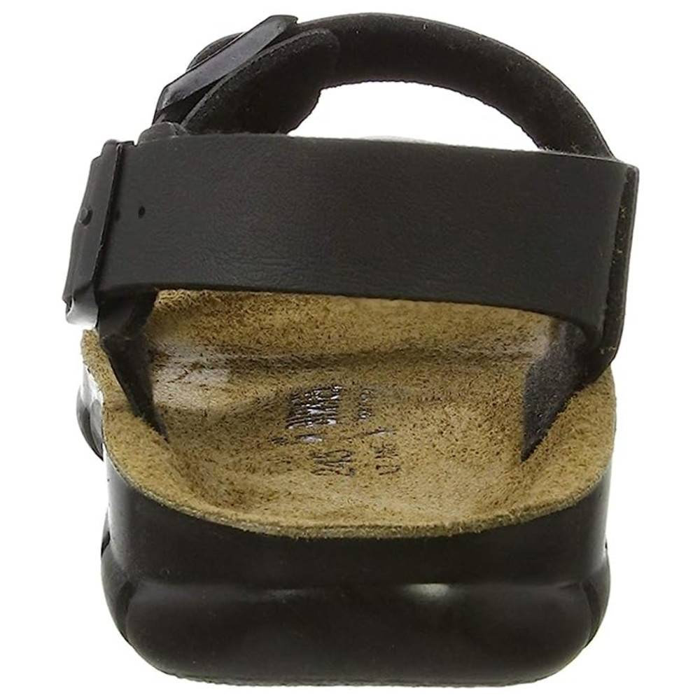 Birkenstock Damen-/Herren-PU-Sandale, Kano BF Black, Größe 39
