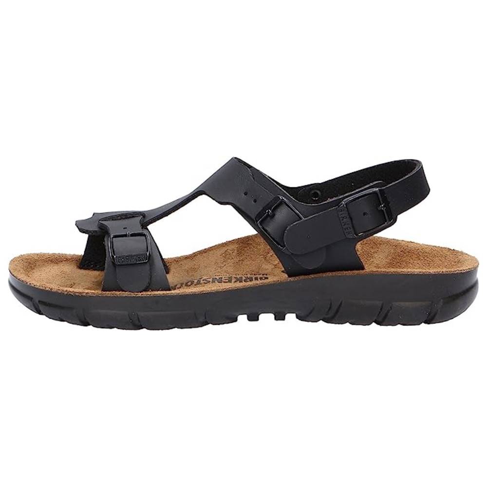 Birkenstock Sandale Saragossa, Briko-Flor, Black, 36