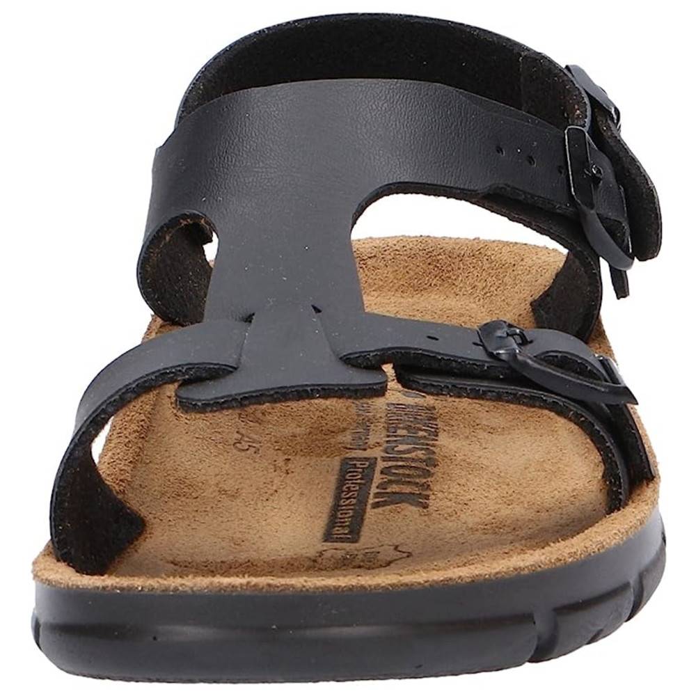 Birkenstock Sandale Saragossa, Briko-Flor, Black, 36