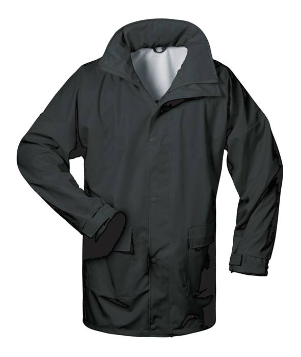 Stretch-Regenjacke LUND Gr.L schwarz NORWAY