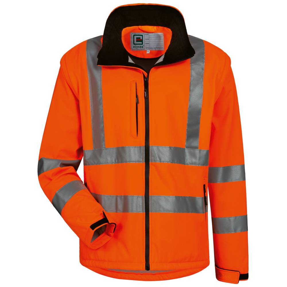 TYLER Warnschutz-Softshell-Jacke, ELYSEE® EN 471/3, EN 340, Orange, Gr.XL