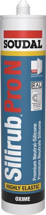 Silikondichtstoff Silirub Pro N braun 300 ml Kartusche SOUDAL