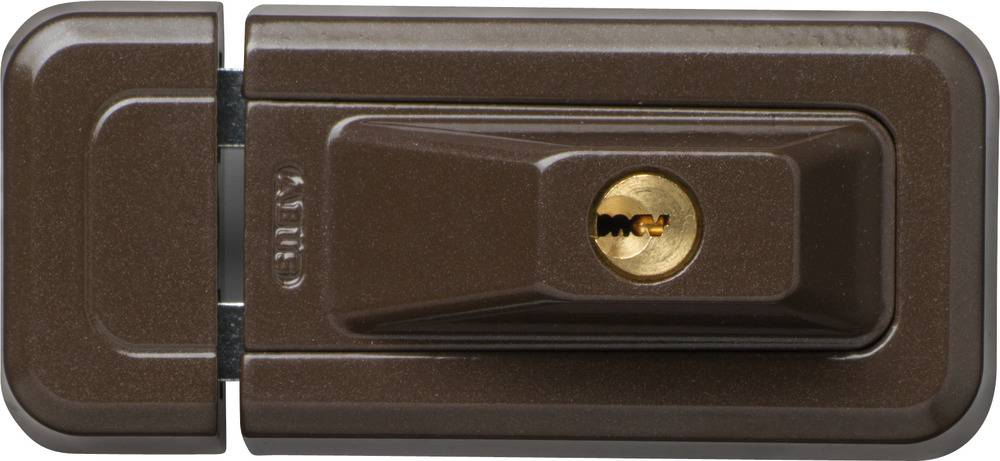 ABUS Universal-Zusatzschloss 3010B braun, gleichschl. AL0125