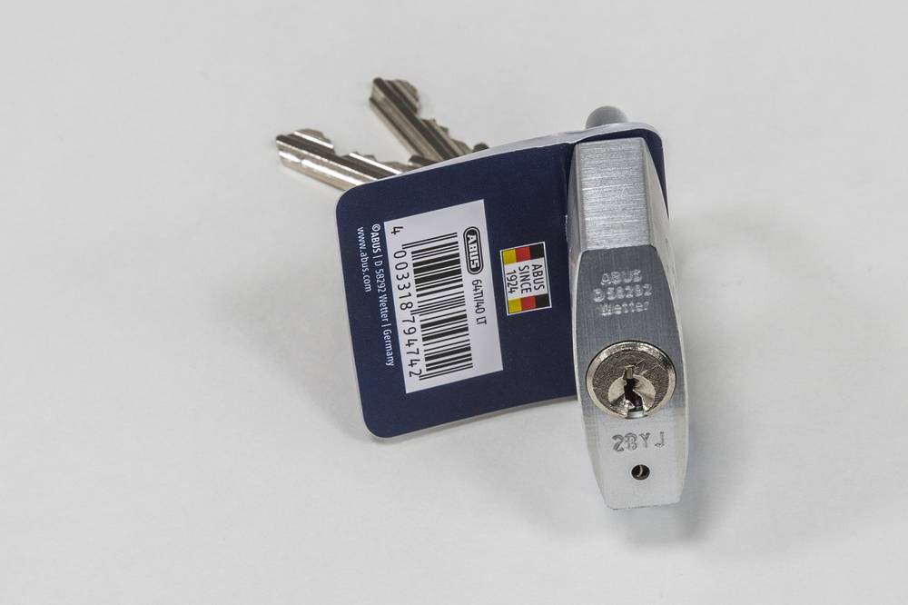ABUS Hangschloss Messing 85/25