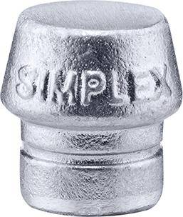 Schonhammerkopf SIMPLEX Aluminium 50mm HALDER - Artikel: 4030618301240