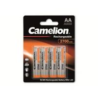 CAMELION NiMH-Mignon-Akku 2700 mAh, 4 Stück, mit Batterienbox CAMELION NiMH-Mignon-Akku 2700 mAh, 4 Stück, mit Batterienbox