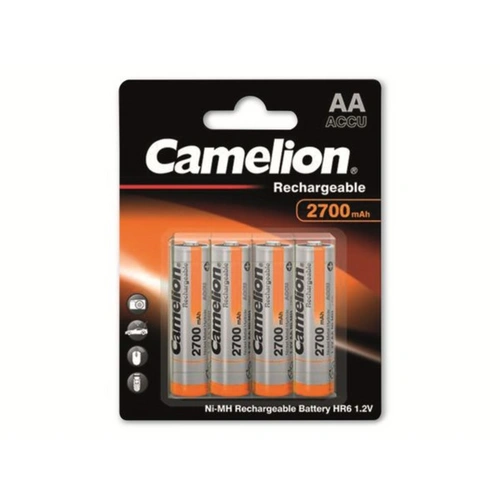 CAMELION NiMH-Mignon-Akku 2700 mAh, 4 Stück, mit Batterienbox CAMELION NiMH-Mignon-Akku 2700 mAh, 4 Stück, mit Batterienbox
