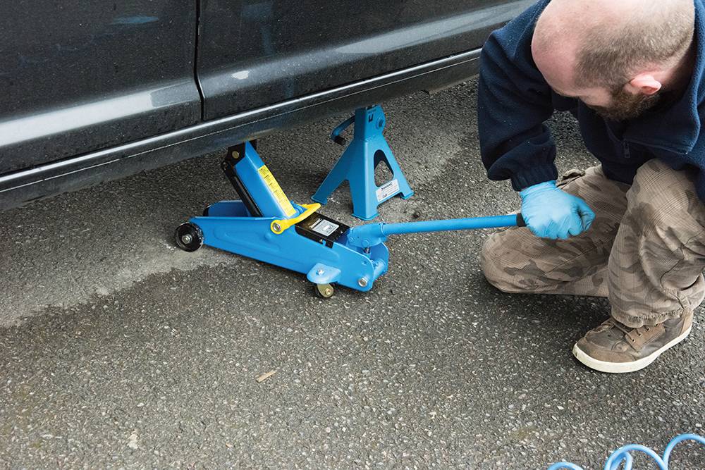 Hydraulischer Rangierwagenheber 2 t