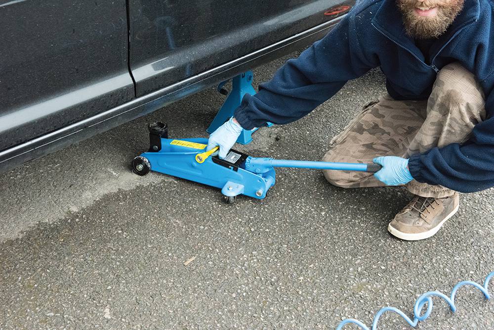 Hydraulischer Rangierwagenheber 2 t